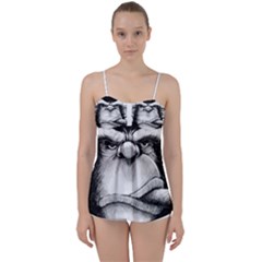 Png Houed Babydoll Tankini Set by saad11