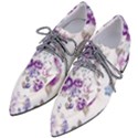 Flower-floral-design-paper-pattern-purple-watercolor-flowers-vector-material-90d2d381fc90ea7e9bf8355 Pointed Oxford Shoes View2