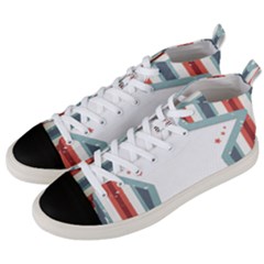 Star-decorative-embellishment-6aa070a89baeccaaaca156bbe13c325f Men s Mid-top Canvas Sneakers by saad11