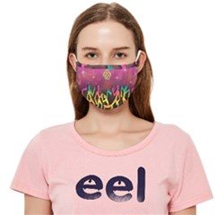 Dancing Colorful Disco Cloth Face Mask (adult) by Bajindul