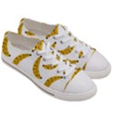 Banana Fruit Yellow Summer Men s Low Top Canvas Sneakers View3