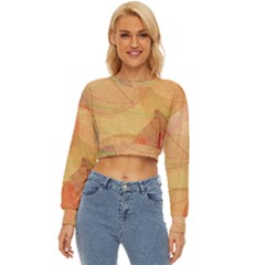 Leaves Patterns Colorful Leaf Pattern Lightweight Long Sleeve Sweatshirt by Cemarart