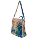 Palm Trees Beauty Nature Clouds Summer Crossbody Backpack View1