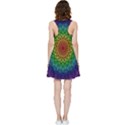 Rainbow Mandala Abstract Pastel Pattern Inside Out Racerback Dress View2