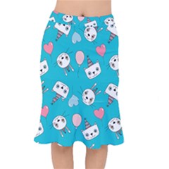 Cat Bunny Short Mermaid Skirt by Grandong