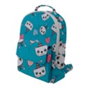 Cat Bunny Flap Pocket Backpack (Large) View1