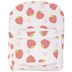 Strawberries Pattern Design Full Print Backpack by Grandong