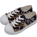 Tardis Doctor Who Pattern Kids  Low Top Canvas Sneakers View2