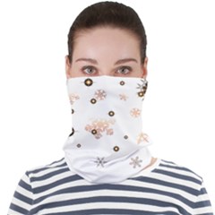 Golden-snowflake Face Seamless Bandana (adult) by saad11