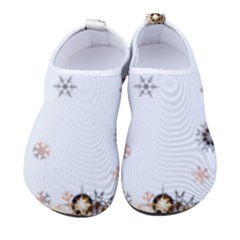 Golden-snowflake Women s Sock-style Water Shoes by saad11