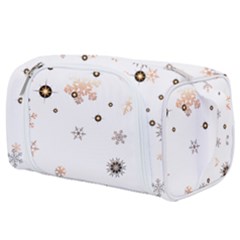 Golden-snowflake Toiletries Pouch by saad11