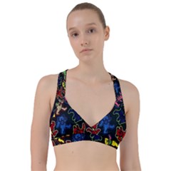 Dead Head Deadhead Grateful Dead Sweetheart Sports Bra by Cemarart