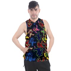 Dead Head Deadhead Grateful Dead Men s Sleeveless Hoodie by Cemarart