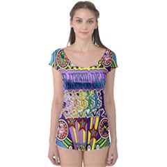 Grateful Dead Boyleg Leotard  by Cemarart