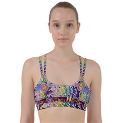 Grateful Dead Line Them Up Sports Bra by Cemarart