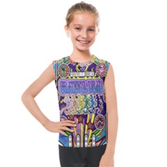 Grateful Dead Kids  Mesh Tank Top by Cemarart