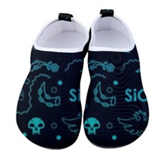 Cartoon, Skull, Dark, Dead Men s Sock-style Water Shoes by nateshop