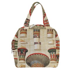 Egyptian Architecture Column Boxy Hand Bag by Proyonanggan