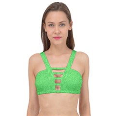 Green-2 Cage Up Bikini Top by nateshop