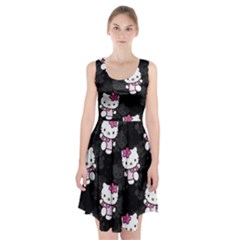 Hello Kitty, Pattern, Supreme Racerback Midi Dress by nateshop