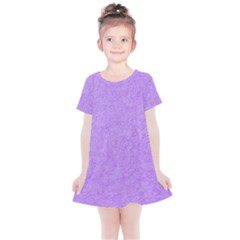 Purple Paper Texture, Paper Background Kids  Simple Cotton Dress by nateshop