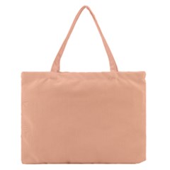 Peach Fuzz 2024 Zipper Medium Tote Bag by dressshop