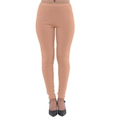 Peach Fuzz 2024 Lightweight Velour Leggings by dressshop