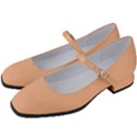 Peach Fuzz 2024 Women s Mary Jane Shoes View2