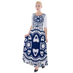 Imfd Dgb 1 Half Sleeves Maxi Dress by imanmulyana