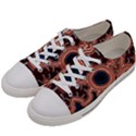 Authentic Aboriginal Art - Pathways Men s Low Top Canvas Sneakers View2