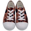 Authentic Aboriginal Art - Pathways Kids  Low Top Canvas Sneakers View1