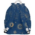 Asian Seamless Galaxy Pattern Top Flap Backpack View3