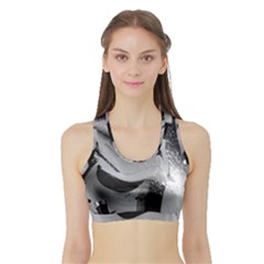 Stormtrooper Sports Bra With Border by Cemarart