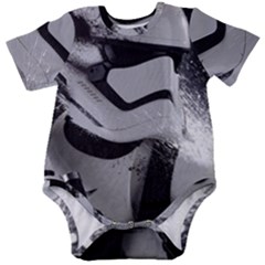 Stormtrooper Baby Short Sleeve Bodysuit by Cemarart