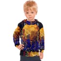 Skyline Frankfurt Abstract Moon Kids  Hooded Pullover View1