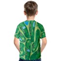 Golf Course Par Golf Course Green Kids  Cotton T-Shirt View2