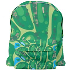 Golf Course Par Golf Course Green Giant Full Print Backpack by Cemarart