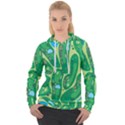 Golf Course Par Golf Course Green Women s Overhead Hoodie View1