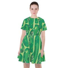 Golf Course Par Golf Course Green Sailor Dress by Cemarart