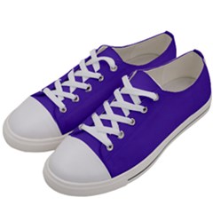 Ultra Violet Purple Women s Low Top Canvas Sneakers by Patternsandcolors