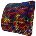 Hexagon Honeycomb Pattern Design Seat Cushion View3