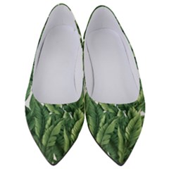 Tropical Leaves Women s Low Heels by goljakoff