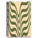 Swirl Pattern Abstract Marble 5.5  x 8.5  Notebook View1