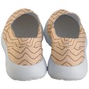 Background Wavy Zig Zag Lines Women s Lightweight Slip Ons View4