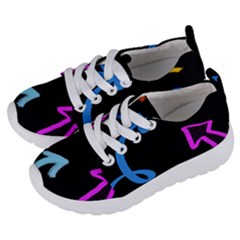 Colorful Arrows Kids Pointer Kids  Lightweight Sports Shoes by Cemarart