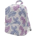 Blob Gradient Blur Scatter Zip Up Backpack View1