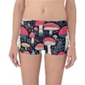 Mushrooms Psychedelic Boyleg Bikini Bottoms View1