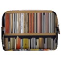 Book Nook Books Bookshelves Comfortable Cozy Literature Library Study Reading Reader Reading Nook Ro Make Up Pouch (Medium) View2