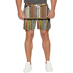 Book Nook Books Bookshelves Comfortable Cozy Literature Library Study Reading Reader Reading Nook Ro Men s Runner Shorts by Maspions