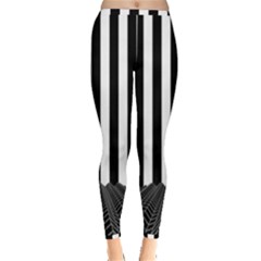 Stripes Geometric Pattern Digital Art Art Abstract Abstract Art Inside Out Leggings by Proyonanggan